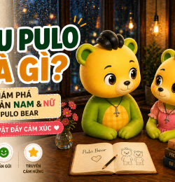 Gấu Pulo Là Gì? Khám Phá Phiên Bản Nam & Nữ Của Pulo Bear – Nhân Vật Đầy Cảm Xúc